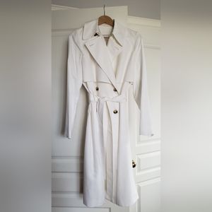 Club Monaco Jeanna Trench in White